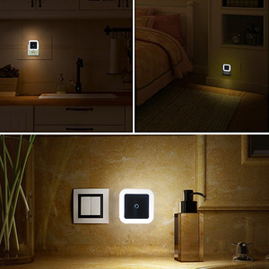 Meistverkauftes US-EU Dämmerungssensor Innen-/Außenbereich Quadratisches LED-Stecklicht - Product Image 6