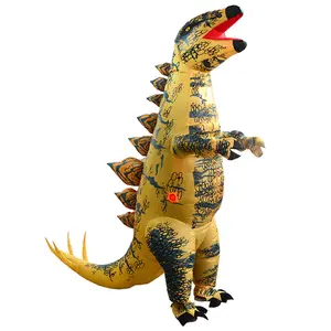 2022インフレータブル恐竜コスチューム子供女の子男の子ブローアップハロウィンコスプレパーティーコスチューム子供用インフレータブル恐竜コスチューム