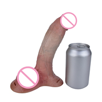 SXXY Tailles S/M Dildo ultra réaliste à double couche pour femmes, plug anal réaliste avec ceinture réglable, jouet lesbien, vente en gros, personnalisable