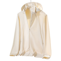 Veste de cyclisme légère et respirante à capuche pour couples, séchage rapide, protection solaire UPF50, anti-plis, pour femme