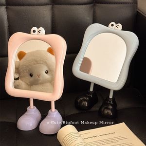 Cute Cartoon <b>Makeup</b> <b>Mirror</b> Desktop <b>Vanity</b> <b>Mirror</b> Plastic Small Table Cosmetic <b>Mirrors</b> for Student Dormitory Bedroom - Product Image 5