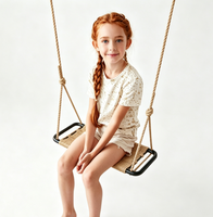 Balancelle en corde plastique tressée à la main Ropecube pour intérieur, extérieur, jardin, aire de jeux, parc de trampolines, garderie, école