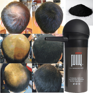 Fibres capillaires densifiantes brun foncé pour tous types de cheveux – Produit coiffant pour hommes - Product Image 4