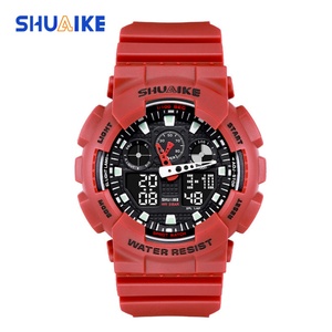 Montre de sport numérique multifonctionnelle personnalisable, étanche, à lumière froide, pour homme - Product Image 3