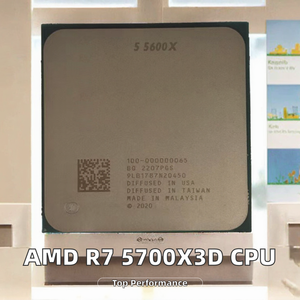 Nuevo procesador de escritorio AMD <span class=keywords><strong>Ryzen</strong></span> <span class=keywords><strong>7</strong></span> 5700X3D de 4.1 GHz, 8 núcleos, 16 hilos, 96M de caché L3, 100-000001503, zócalo AM4, <span class=keywords><strong>3D</strong></span>, 10 años de garantía - Product Image 2