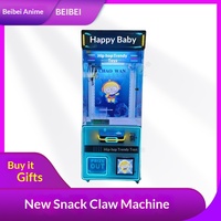 Nouvelle grande machine commerciale de distribution de figurines avec jeu vidéo personnalisé, fonction de balayage de code, fonctionnement à pièces et jeu de boîte mystère