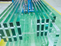 Verre feuilleté pare-balles PVB SGP multicouche pour portes de bâtiment de haute sécurité (banques, bureaux) et applications de murs-rideaux solaires