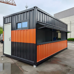 Casa Contenedor de 20 pies, Diseño Industrial Rectangular, Uso Comercial, Edificio Contenedor Móvil - Product Image 1