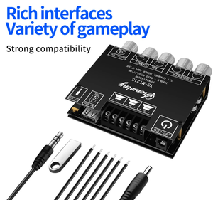 YS-MT21S 2.1 kênh <span class=keywords><strong>Bluetooth</strong></span> khuếch đại âm thanh Board <span class=keywords><strong>Module</strong></span> tập trung vào loa siêu trầm trung bình và cao - Product Image 4