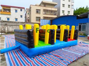 Nouveau <span class=keywords><strong>labyrinthe</strong></span> gonflable de laser game - <span class=keywords><strong>Labyrinthe</strong></span> de jeu extérieur jaune avec taille personnalisée et installation <span class=keywords><strong>facile</strong></span> - Product Image 4