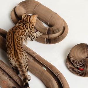 Faltbares Katzen spielzeug mit einem Bell Wear-Resistant Non-Shedding <span class=keywords><strong>Cat</strong></span> Scratch Board Perfektes Werkzeug für <span class=keywords><strong>Cat</strong></span> Trees & Scratcher Board - Product Image 3