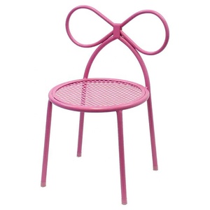 Sedie con Fiocco in Nastro Metallico Rosa per Feste di Compleanno, Baby Shower e Ballerine - Product Image 2
