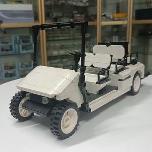 Vente en gros OEM 635 pièces Blocs de construction en plastique Créatif Voiture navette électrique Blocs de construction Ornements Jouets Modèles Sans batterie Enfants Adultes - Product Image 4