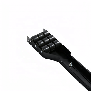 Ajustador de muebles de alta resistencia <span class=keywords><strong>Lavadora</strong></span> Refrigerador Mover <span class=keywords><strong>Base</strong></span> de soporte de <span class=keywords><strong>ruedas</strong></span> móvil negra ajustable - Product Image 3