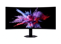 Nouvel écran d'ordinateur LED 34 pouces 21:9 UltraWide 4K75Hz HDR avec support rotatif réglable en hauteur, double ports DP, pour bureau professionnel