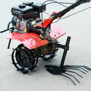 Factory direct hot sale DIESEL 178F mini tiller tractor diesel power tiller cultivator power weeder tiller