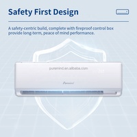 Climatiseur Mural Type Split OEM T1 R32 R410a 9000Btu à 24000Btu Non-Inverter Froid Seul