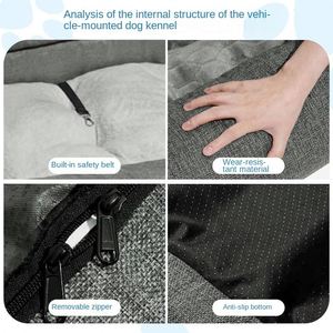 Cama de Transporte para Mascotas Grandes, Cama para Perros para Asiento Trasero de Coche, Cama Móvil y Desmontable para Perros, Cama de Viaje para Perros - Product Image 3