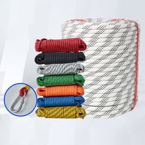 Cuerda de Escalada Estática de Alta Calidad para Exteriores, Cuerda de Nailon de Seguridad para Rescate y Escape de Incendios - Product Image 1