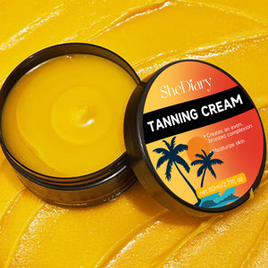 Shediary Private Label Tan Deepener Visage Corps Soleil Extérieur Obtenir Tan Lotion Huile Naturelle de Carotte Gel Crème Autobronzant - Product Image 2