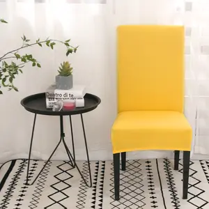 Venda quente Austrália Assento de Cadeira Tecido Cobre Puro Cor Amarela Grande Terra De Jantar Tampa Da Cadeira