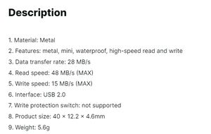 Unidad de Memoria USB KODAK K122 USB2.0 de Metal, 16 GB, 32 GB, Pendrive, Disco Flash - Product Image 3