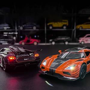 1/32 One1 aleación Diecast coches modelo vehículos de juguete Metal concepto supercoche modelo simulación colección niños juguetes regalos - Product Image 3