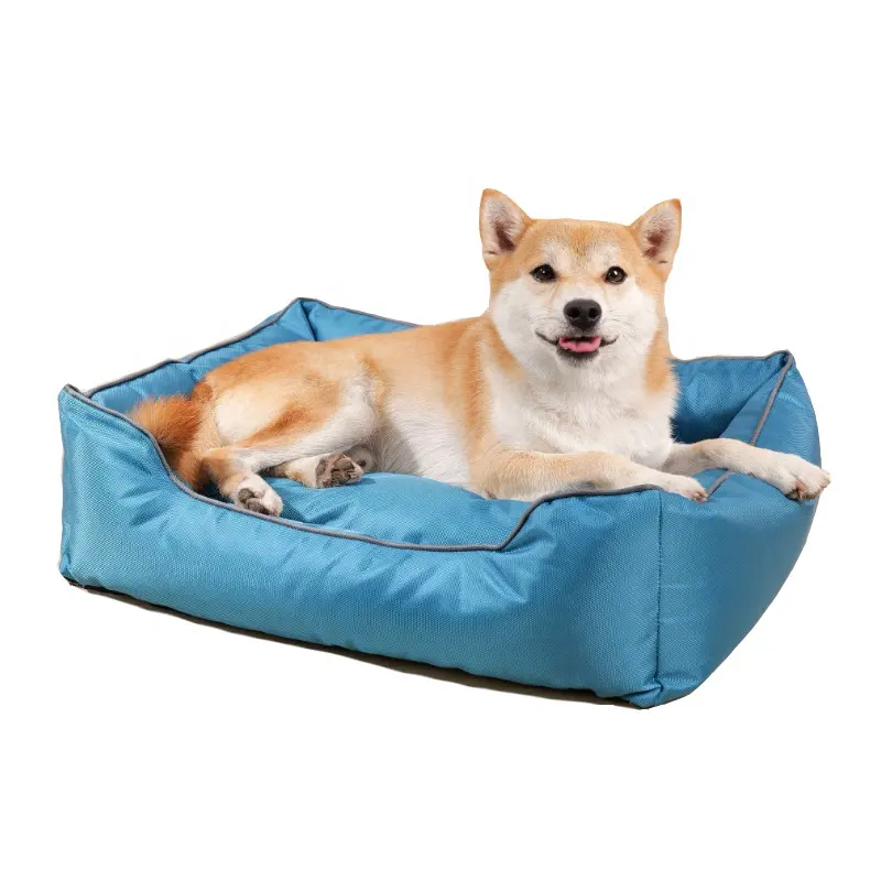 Waterproof Nylon Luxo Dog Pet Cat Bed Removível Pet Camas Lavável Durable Pet Bed para o cão