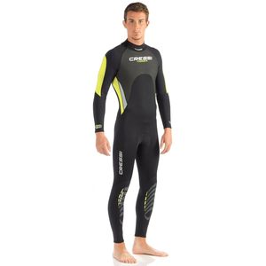 Muta CRESSI nero/giallo stampa personalizzata MonoPiece per gli uomini XL/5 dimensioni in Neoprene e gomma - Product Image 2