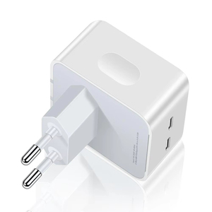 Chargeur rapide 35W double USB Port C pliable Type C Chargeur mural rapide UK US EU Block pour <span class=keywords><strong>iPhone</strong></span> 14 Pro Max 12 13 iPad Adaptateur secteur - Product Image 3