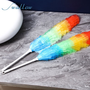 <span class=keywords><strong>Plumeau</strong></span> <span class=keywords><strong>multicolore</strong></span> avec manche pour le nettoyage de la maison - Product Image 2
