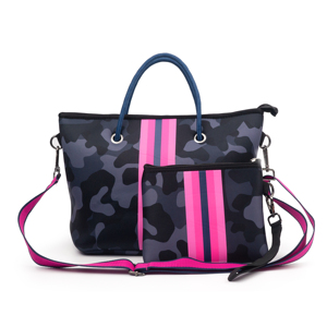 Sacs à main de luxe en tissu néoprène pour femmes, sac à dos, avec pochette de maths, à bandoulière multifonctionnel, nouvelle collection - Product Image 6