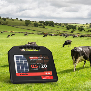 Energizador de Cerca Eléctrica Solar para Granja, 12V, Impermeable, de Alta Eficiencia, con Diseño Ecológico, Alcance Efectivo de 20 Millas - Product Image 2