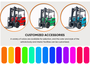 High Quality Heavy Duty 2.5 Ton 3 Ton Mini Electric <strong>Forklift</strong> Load Handler Engine - Product Image 3