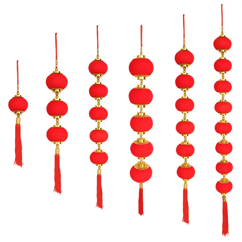 Lanterna di capodanno decorazione di capodanno centro commerciale decorazioni da appendere in stile cinese all'aperto decorazioni per Festival di primavera