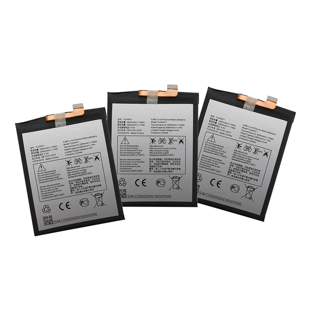 Replaceable Phone Batteries 3000mAh KEY2 LITE Lithium Polymer Battery for Alcatel BBE100
