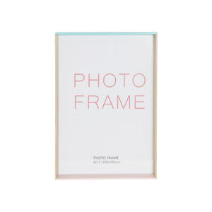 Cadre <span class=keywords><strong>photo</strong></span> 8x12 pouces en MDF écologique, style classique, <span class=keywords><strong>verre</strong></span> HD, découpe, impression UV, peinture pulvérisée, étanche, pour affichage sur bureau - Product Image 1