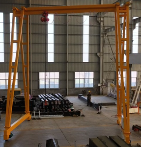 Pont roulant mobile monté sur pneus - Idéal pour les tâches de levage et de manutention sur site - Product Image 3