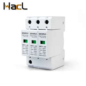 Protecteur de surtension HACL 1P 2P 3P 4P AC SPD protecteur basse tension dispositif de protection contre les surtensions OEM