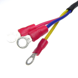 Kabel Daya Koneksi Motor Baterai dengan Terminal Cincin OT Berinsulasi Ganda 3 Inti - Product Image 2