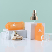 Flacon cosmétique sans air en plastique avec pompe à lotion sans air de 50 ml, 80 ml, 100 ml, 120 ml