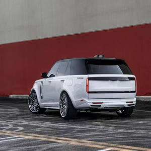 لسيارة لاند روفر لسيارة رينج روفر ، مجموعة هيكل من ألياف الكربون ، هيكل جديد عريض مع غطاء ناشر الشفة الأمامية - Product Image 3