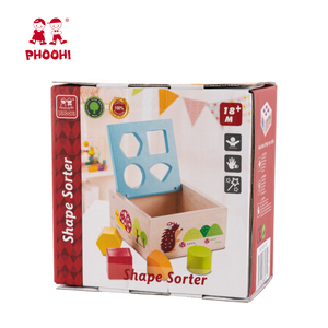 New Đến Trẻ Em Học Tập Chơi Hình Dạng Sorter Trẻ Em Bằng Gỗ Đồ Chơi Giáo Dục Cho Bé - Product Image 6