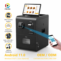 Système de commande et de paiement en libre-service personnalisé avec acceptation et distribution de billets et de pièces, code QR, NFC, OEM, ODM, borne de paiement