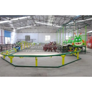 <span class=keywords><strong>Descuento</strong></span> <span class=keywords><strong>de</strong></span> alta calidad <span class=keywords><strong>Parque</strong></span> <span class=keywords><strong>de</strong></span> <span class=keywords><strong>atracciones</strong></span> Paseos Wacky Worm Track Train Caterpillar Mini montaña rusa en venta - Product Image 2