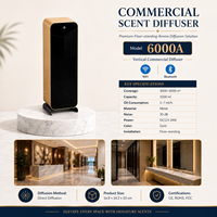 Koeazy Diffuseur de parfum électrique commercial sans eau en métal 6000A pour hall d'hôtel, vente en gros