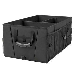 Luxury Car Trunk Organizer Foldable Waterproof 600D Oxford <b>Collapsible</b> Car Trunk Organizer <b>Storage</b> Box - Product Image 3