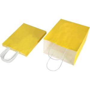 Bolsas de Papel Kraft Medianas con Asas para Cumpleaños, Bodas, Fiestas, Compras, Regalos, Bolsas de Papel Resistentes - Product Image 2