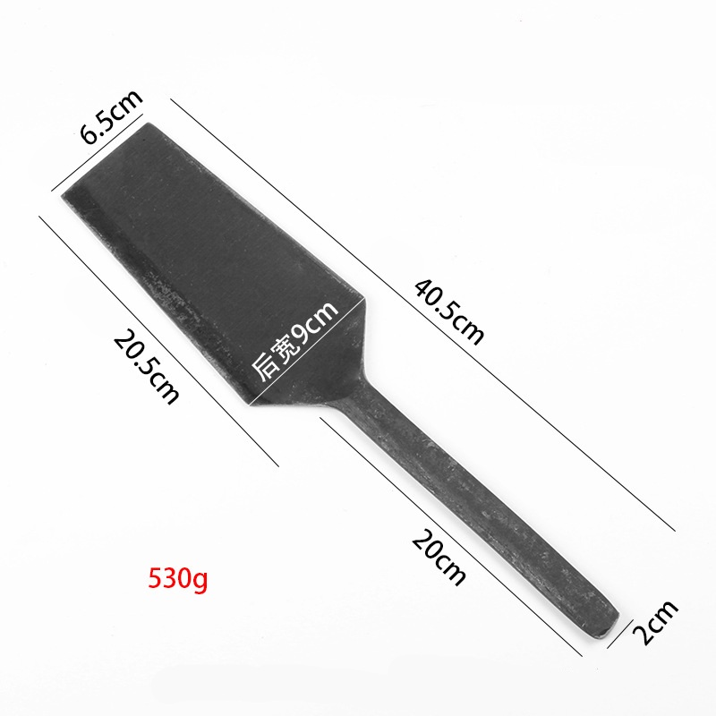 Double sided soil brick knife