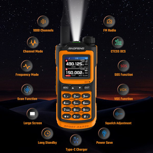 Baofeng UV-20 talkie-walkie étanche IP65, batterie 3800mAh, radio portable haute puissance pour la communication en extérieur - Product Image 2